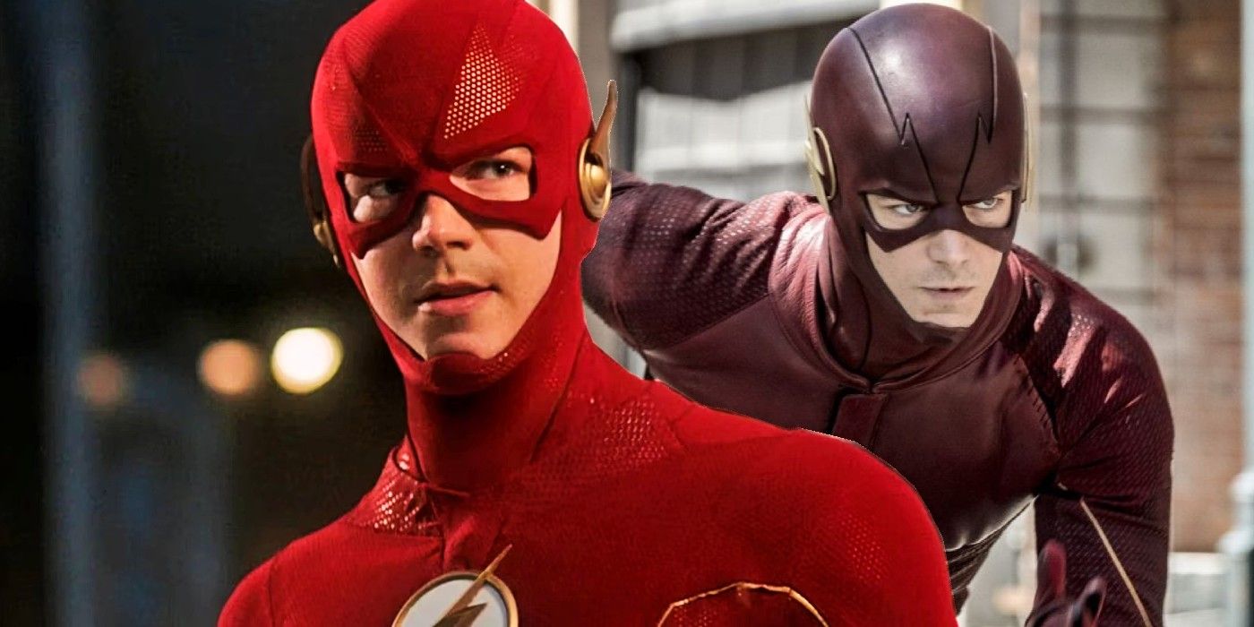 The Flash in season 1 and season 9