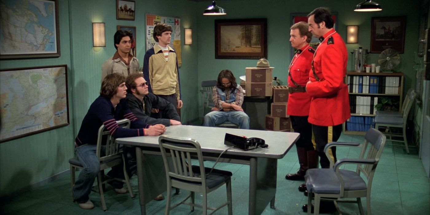 A gangue presa no Canadá em That '70s Show