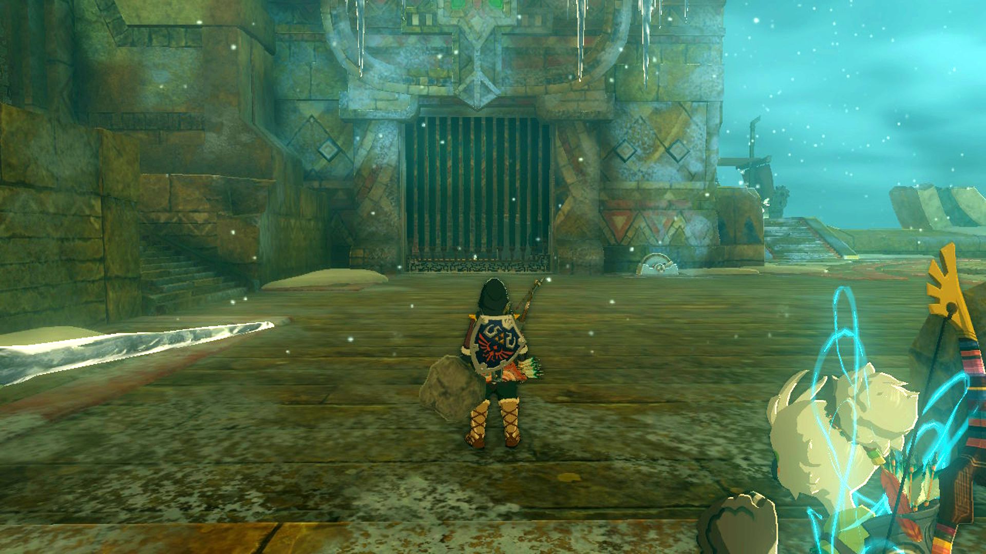 The Legend Of Zelda Tears Of The Kingdom Link Menghadapi Ruang Turbin Angin Kedua yang Terkunci