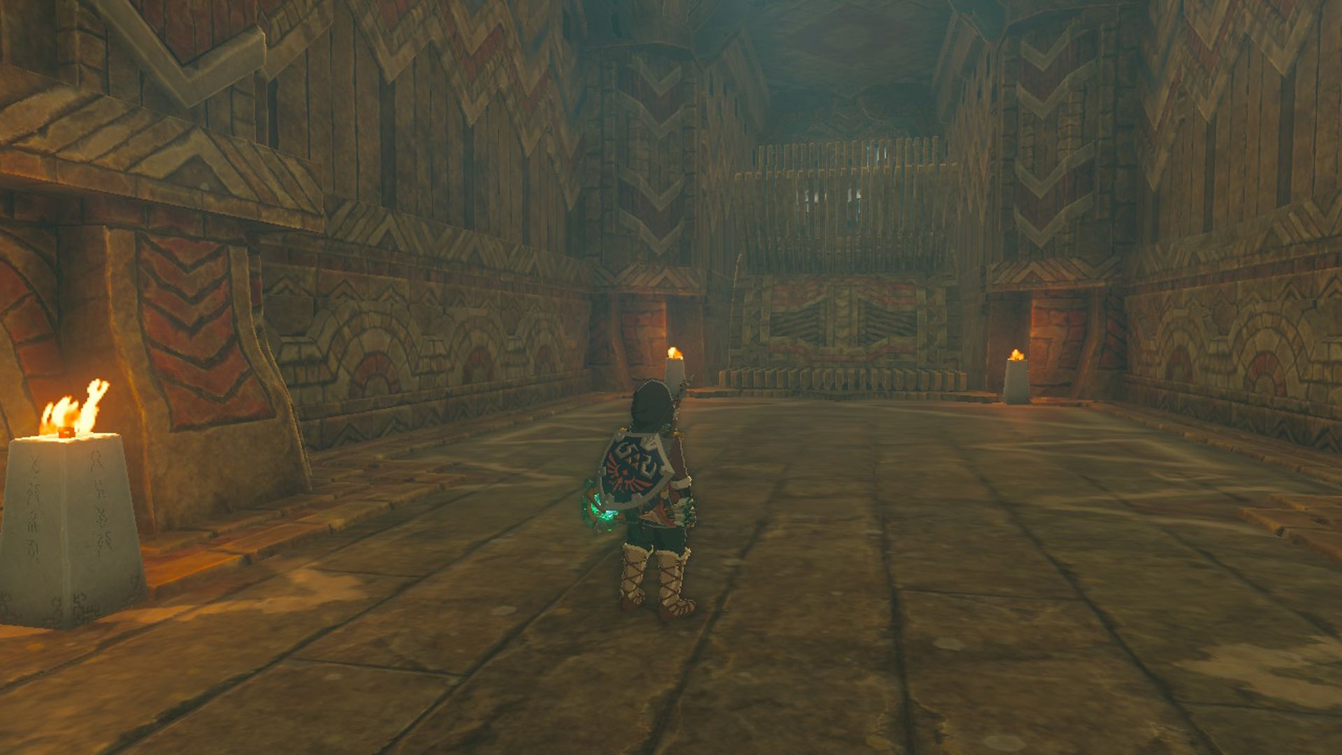 The Legend Of Zelda Air Mata Tautan Kerajaan Melihat Roda Berputar Di Kuil Angin
