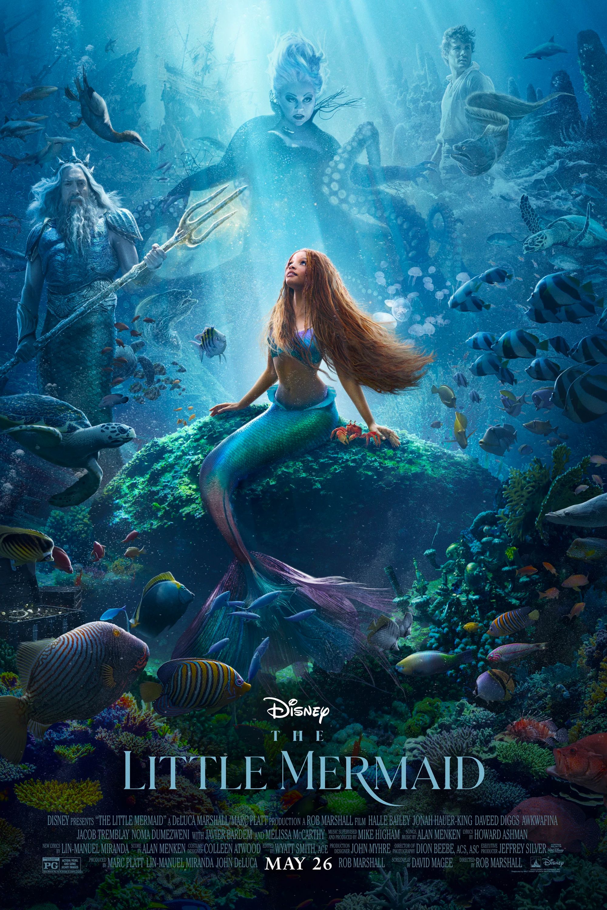 Little mermaid 2023 poster