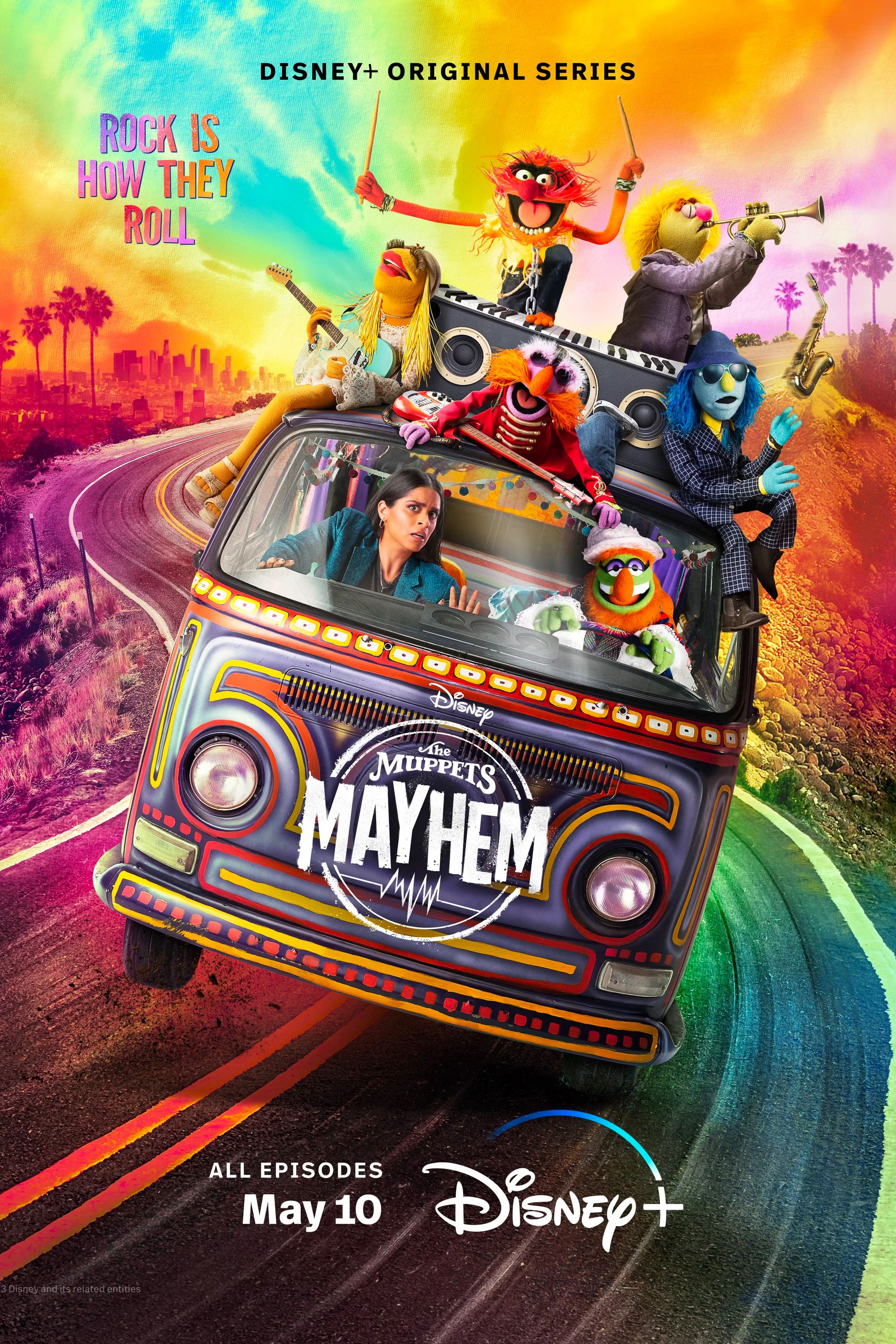 Cartaz do Mayhem dos Muppets