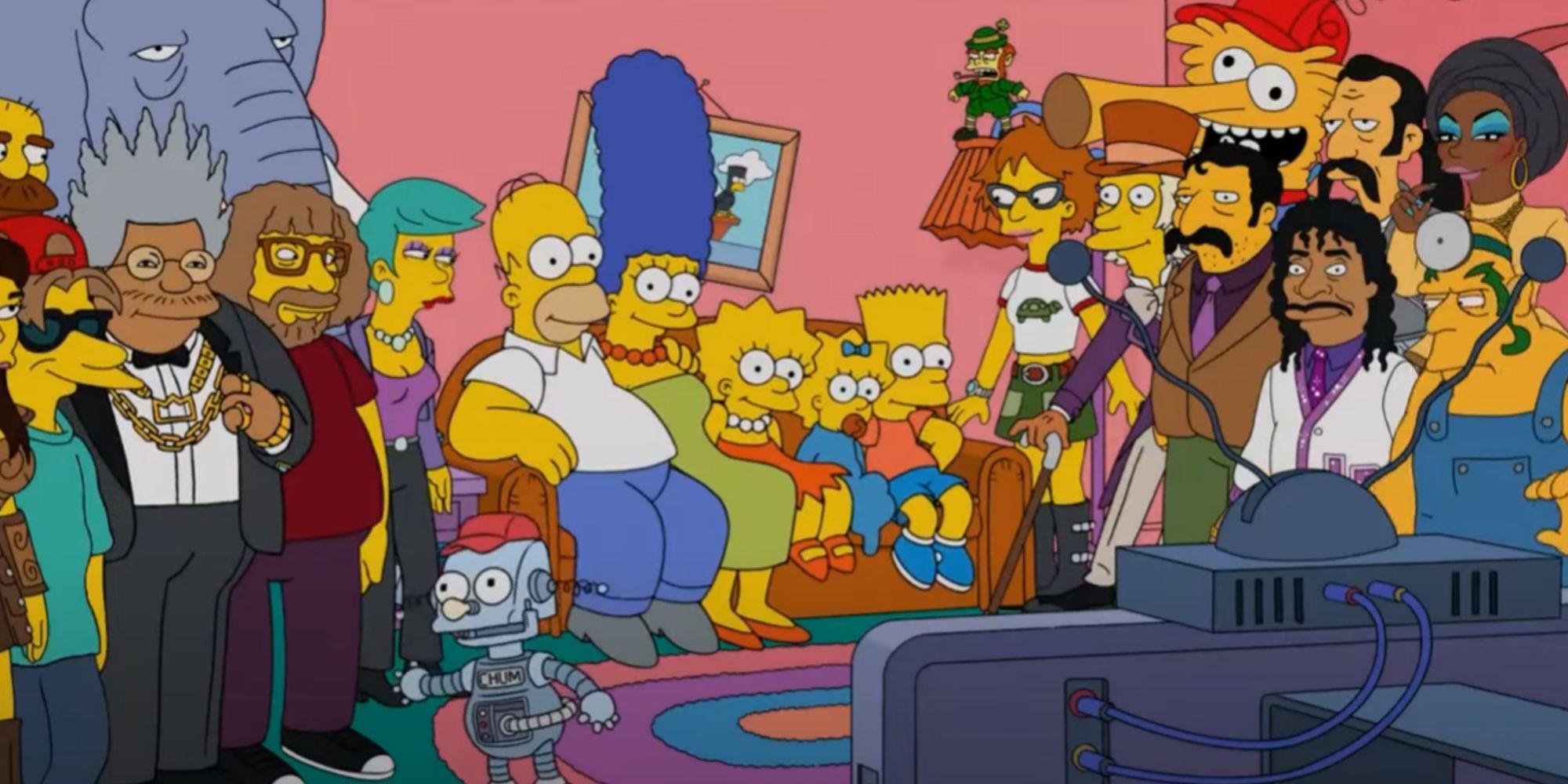 The Simpsons Featured 750 Unique Characters In Opening Sequence For