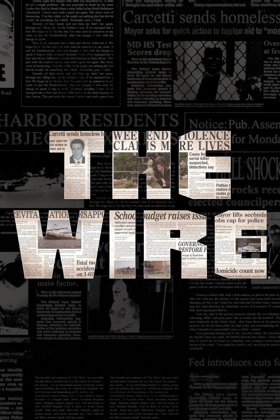 Pôster da série de TV The Wire