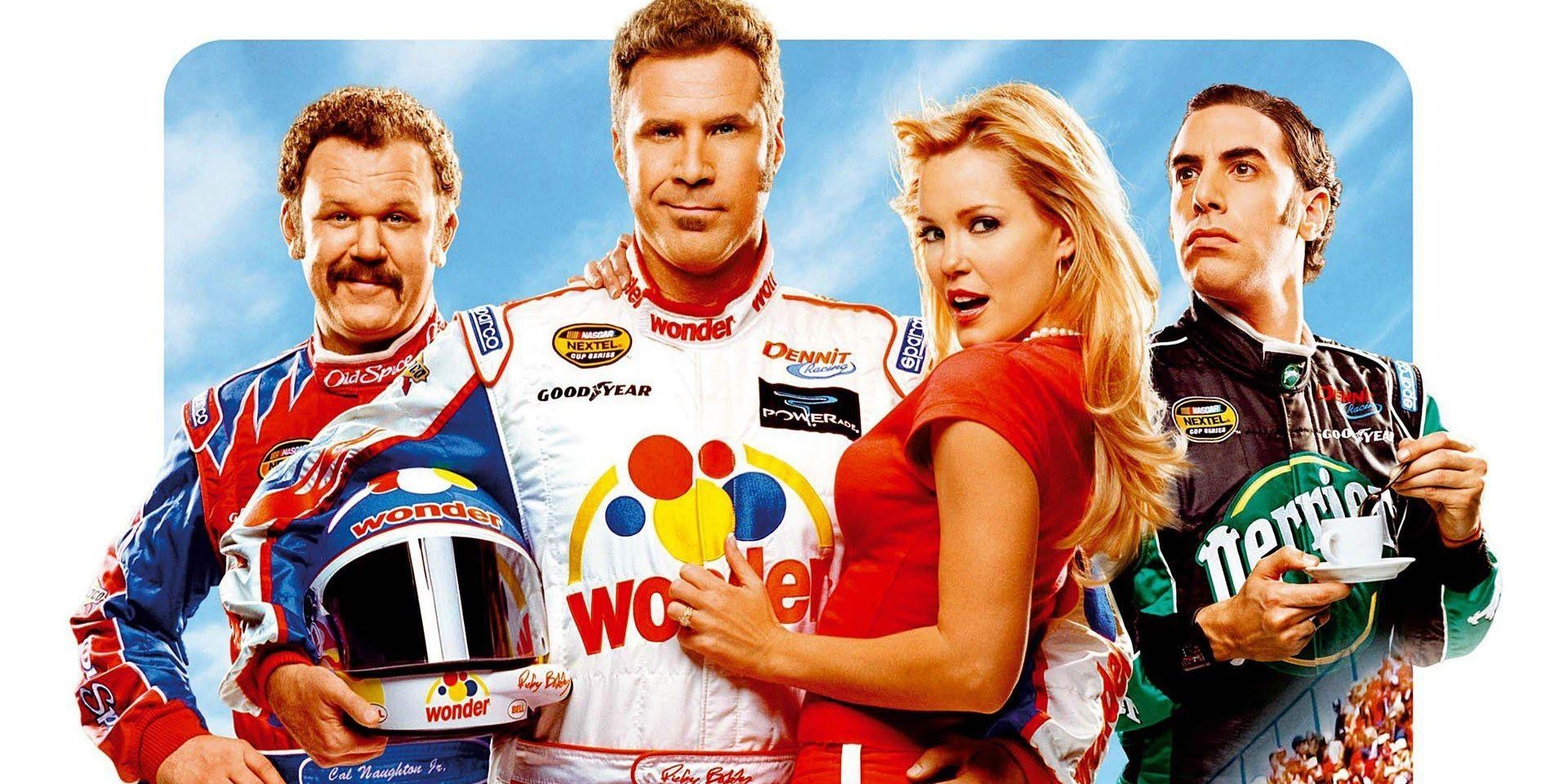 The poster for Talladega Nights
