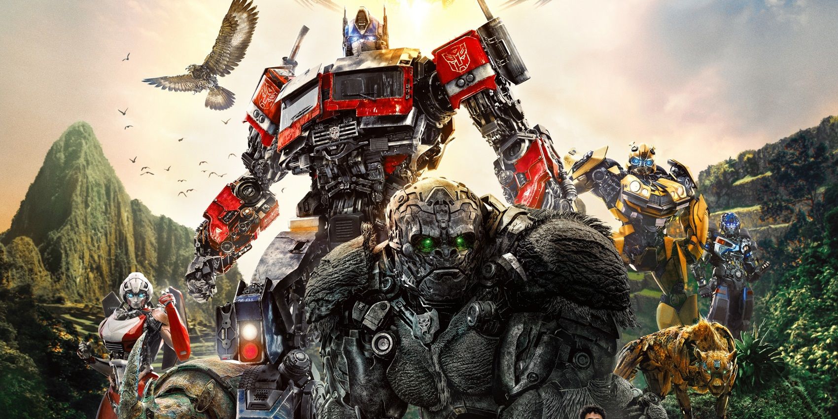 The poster for Transformers Rise of the Beasts