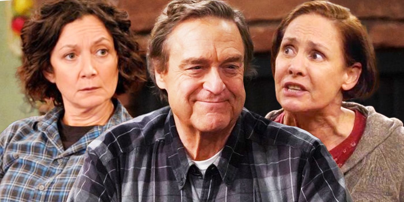 Darlene, Dan and Jackie in The Conners