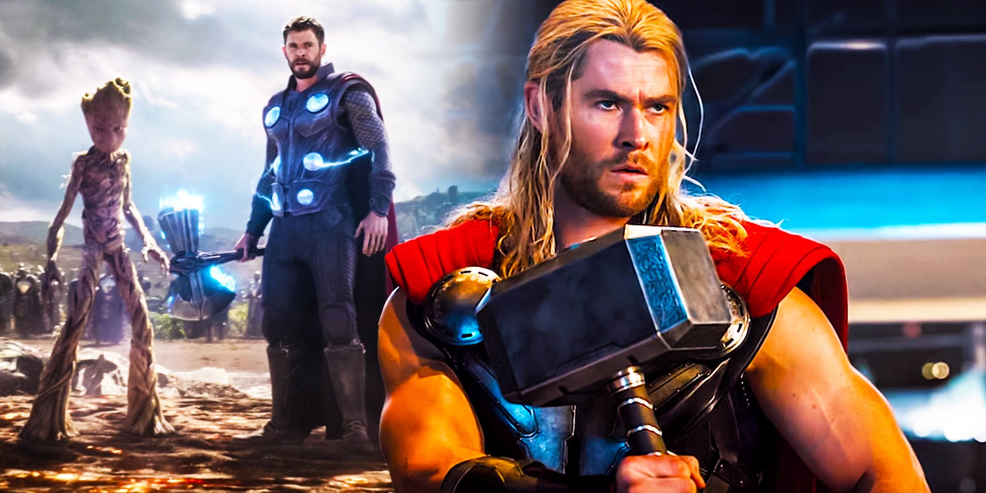 Thor mjolnir and stormbreaker