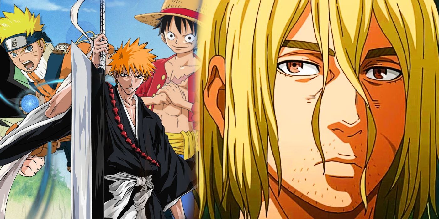 Thorfinn from Vinland Saga with Ichigo Luffy Naruto