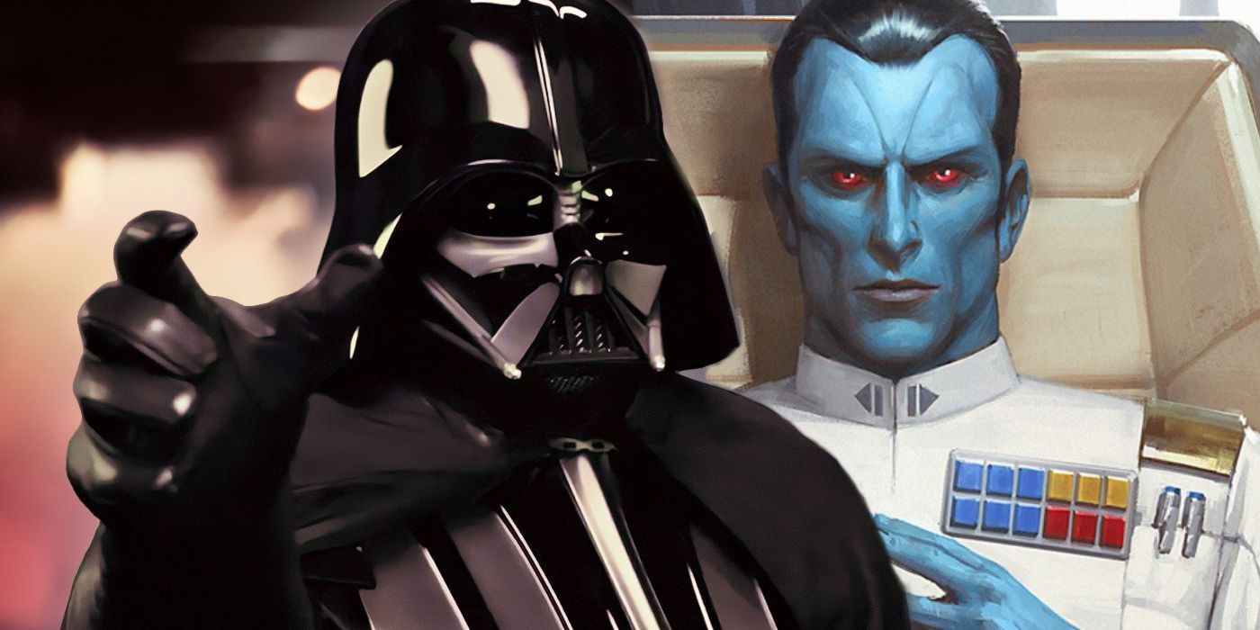 Thrawn and Darth Vader.