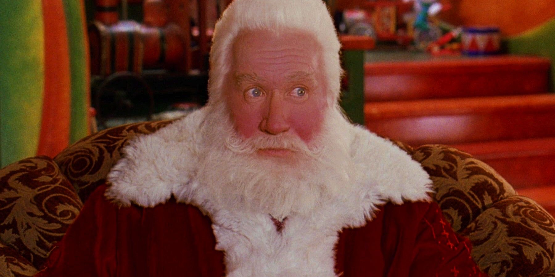 Tim Allen looking surprised in The Santa Clause 2