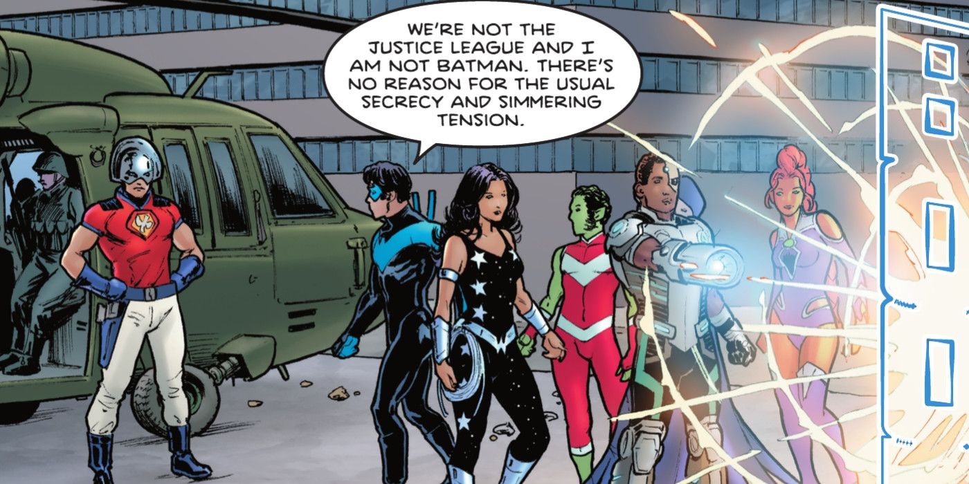 Titãs Liga da Justiça Batman