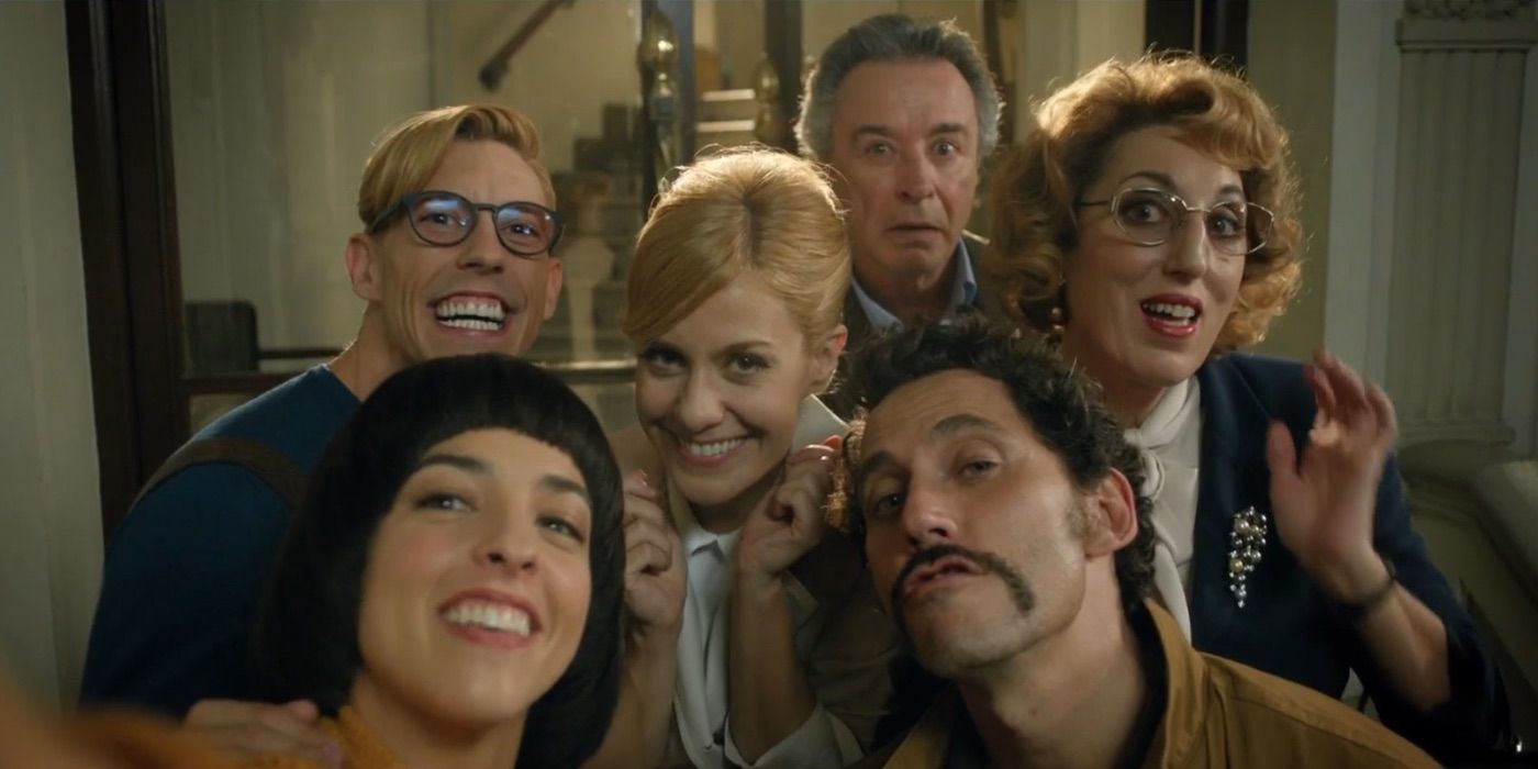 A group of people pose for a selfie in Toc Toc