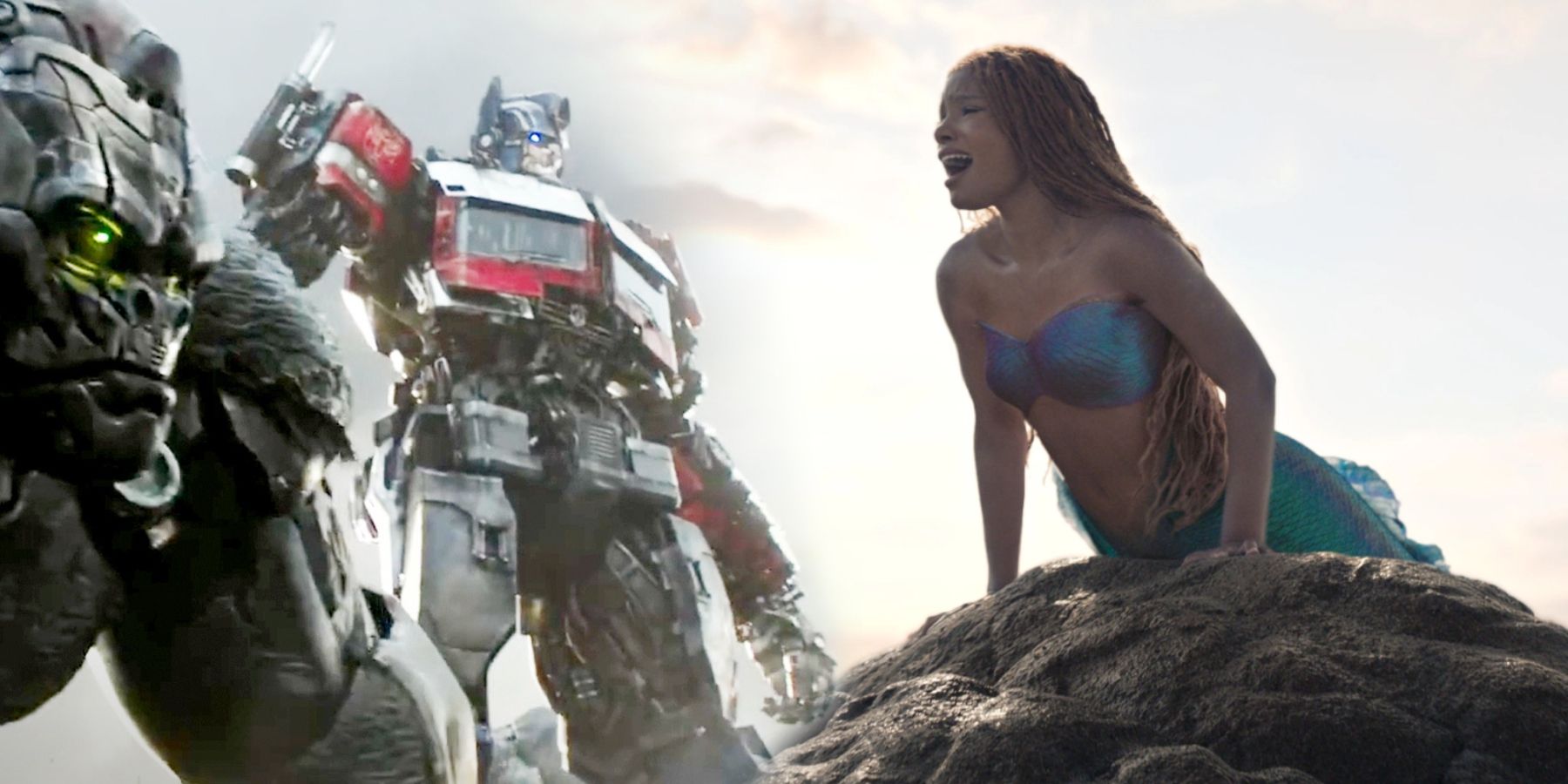 Transformers Rise of the Beasts and The Little Mermaid trailer images