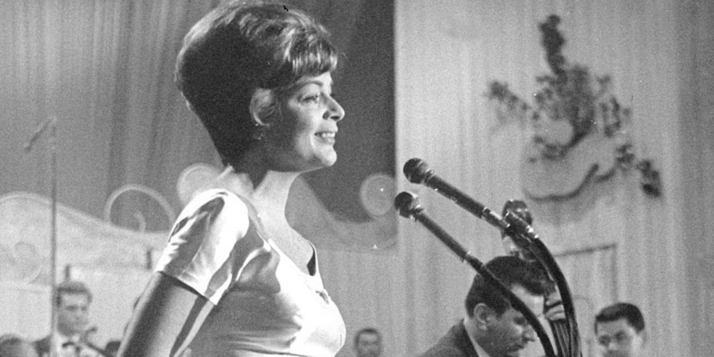 Lys Assia singing at Eurovision 1965