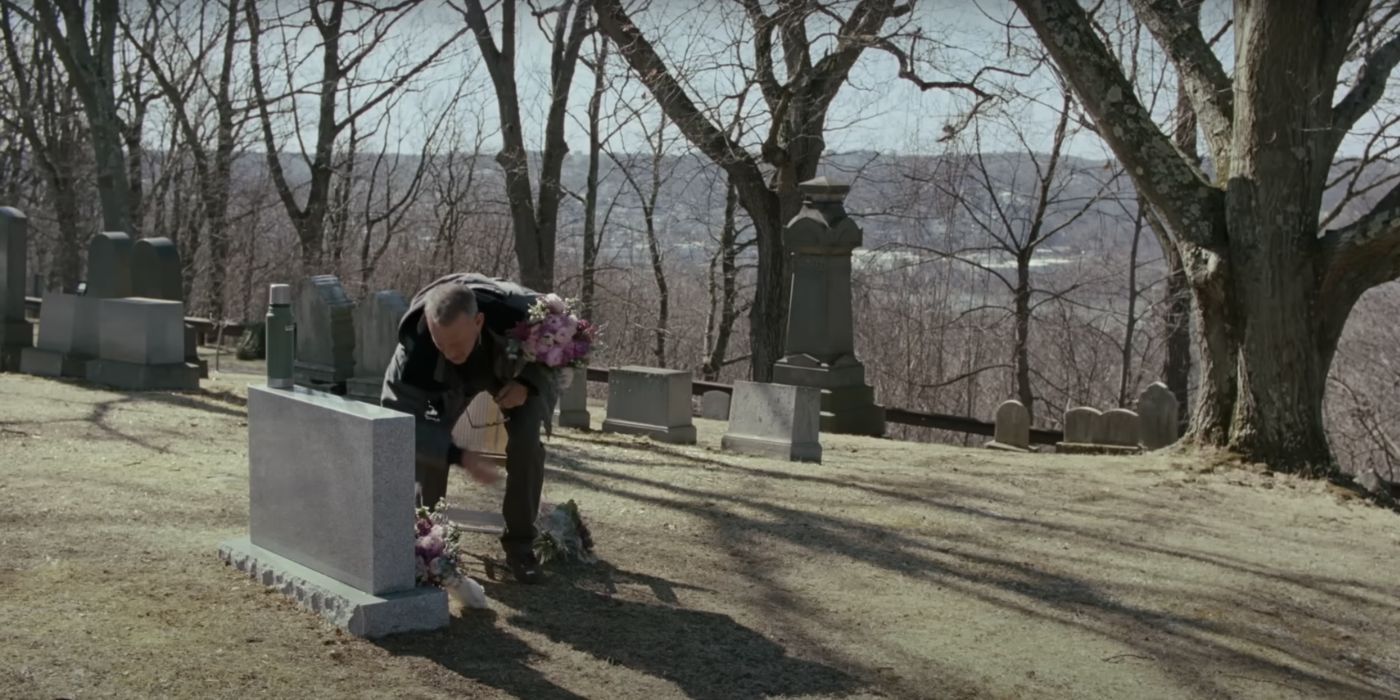 Otto Anderson de Tom Hanks au cimetière de Sewickley à Sewickley, PA