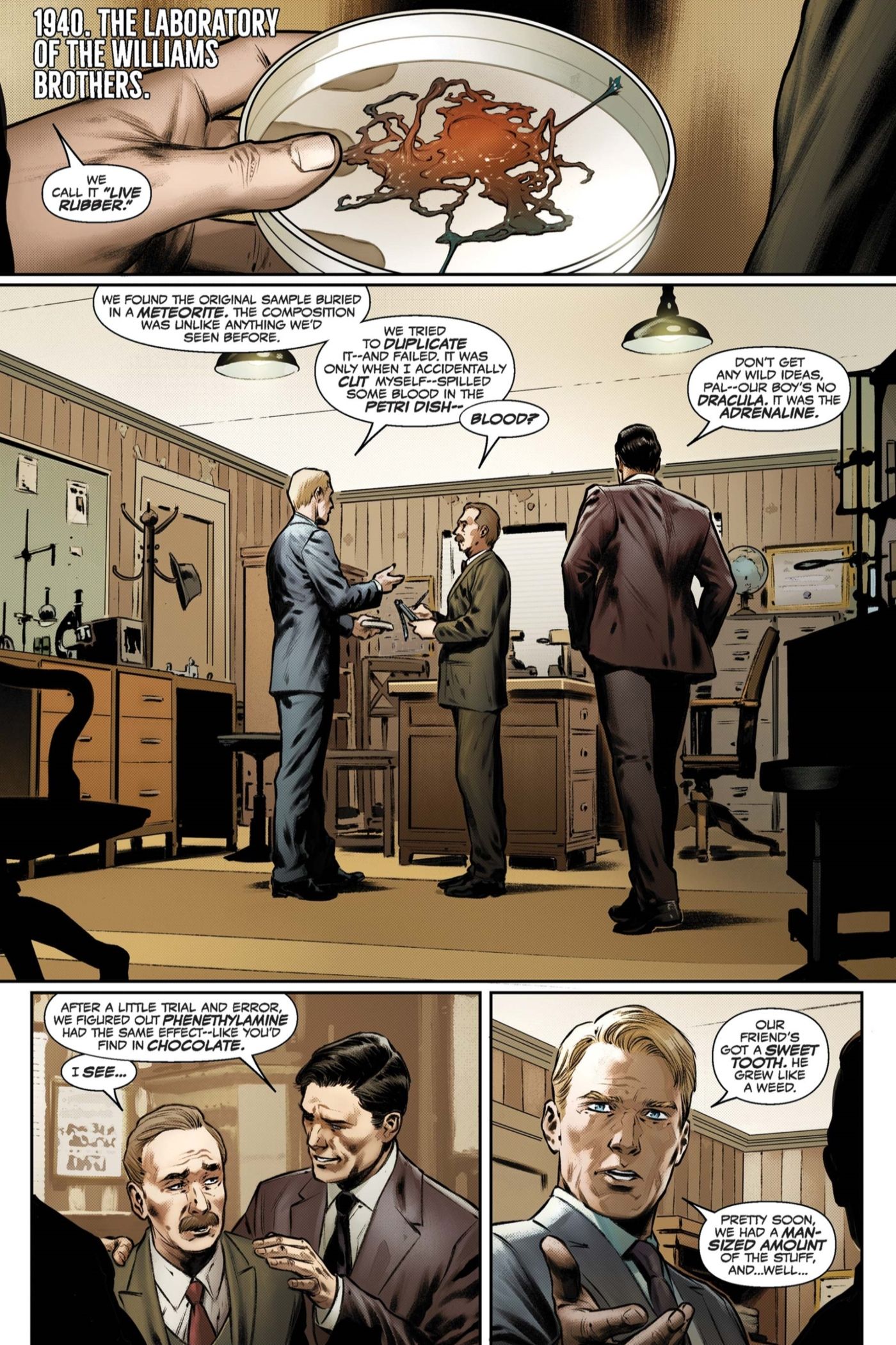A symbiote was found in a meteorite in the comics.