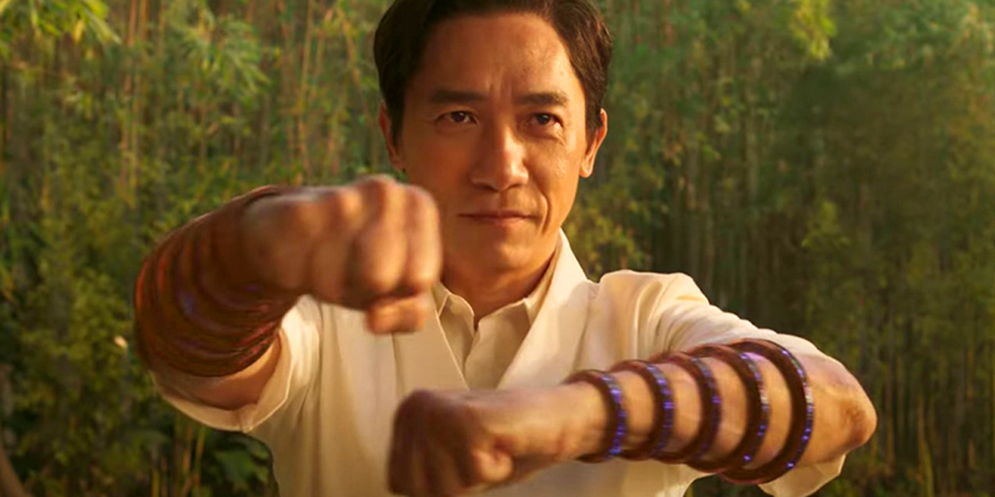 Wenwu with the Ten Rings in Shang-Chi and the Legend of the Ten Rings
