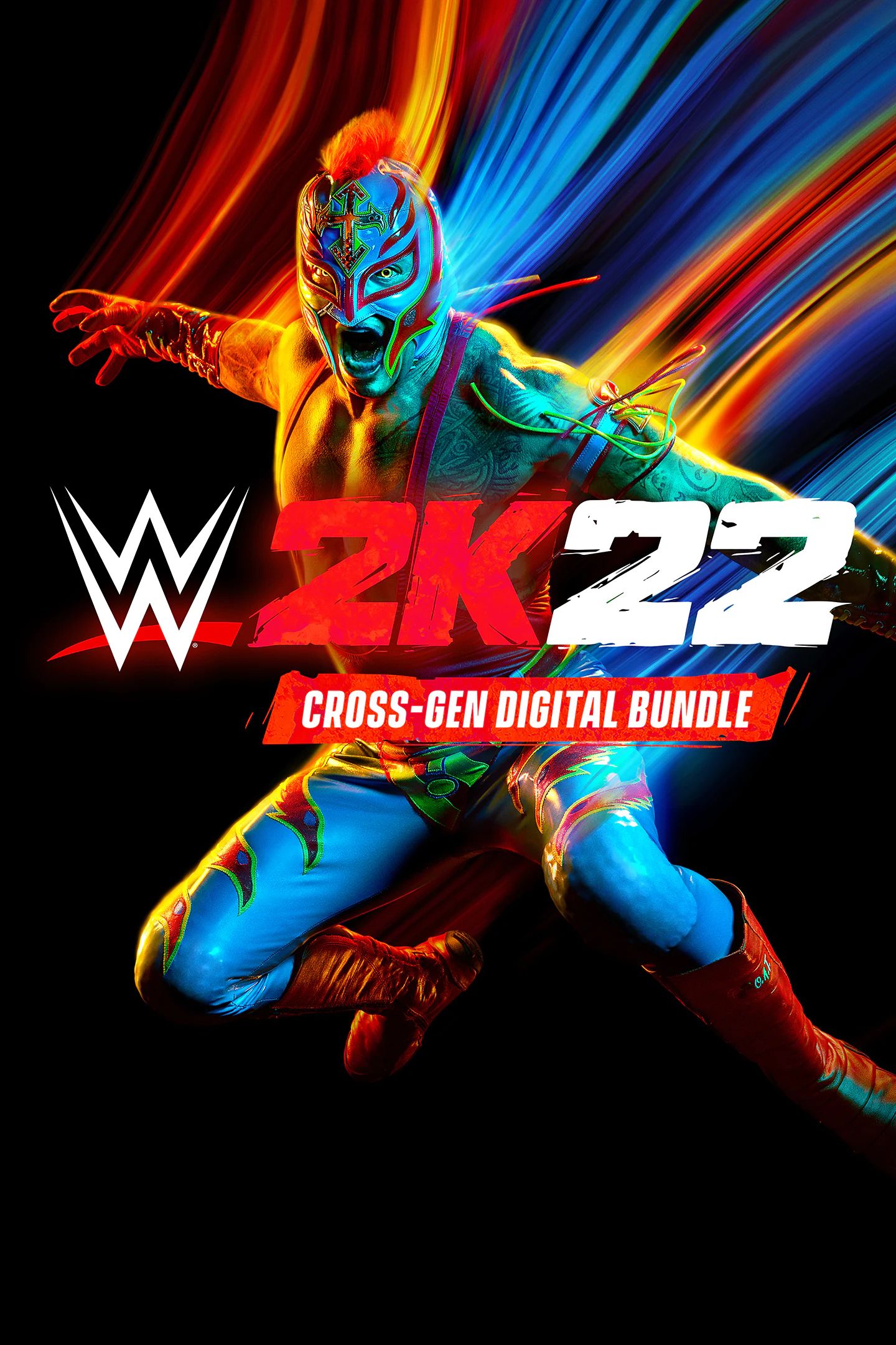 WWE 2k22 Game Poster