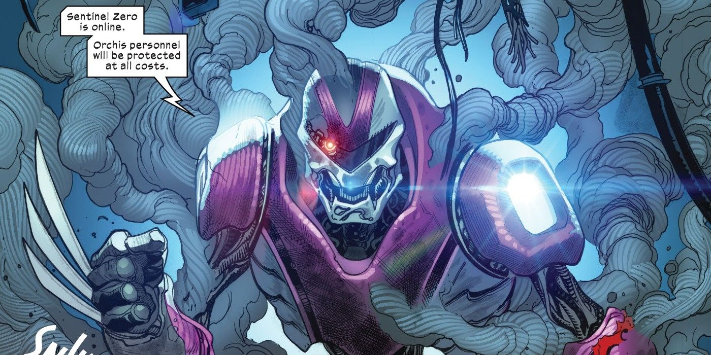 X-Men #22 X-Sentinel Brought Online