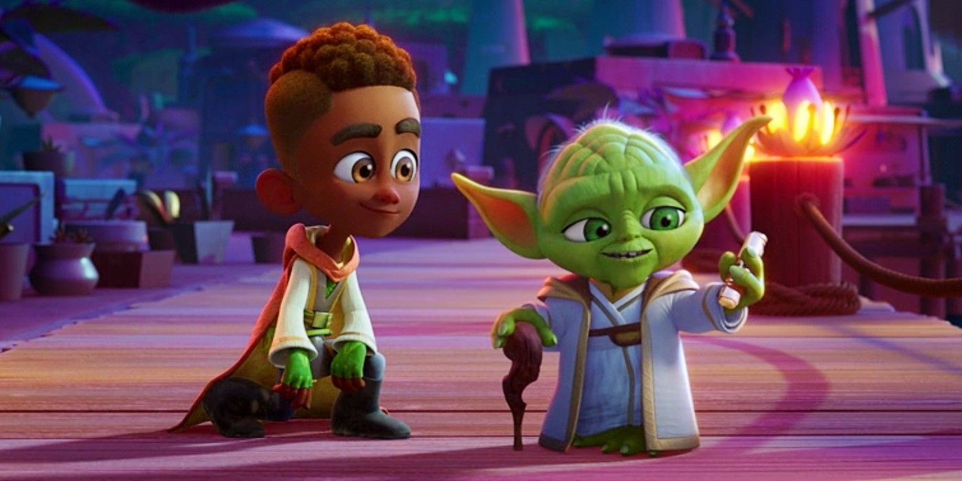 Yoda and Kai Brightstar - Star Wars Young Jedi Adventures