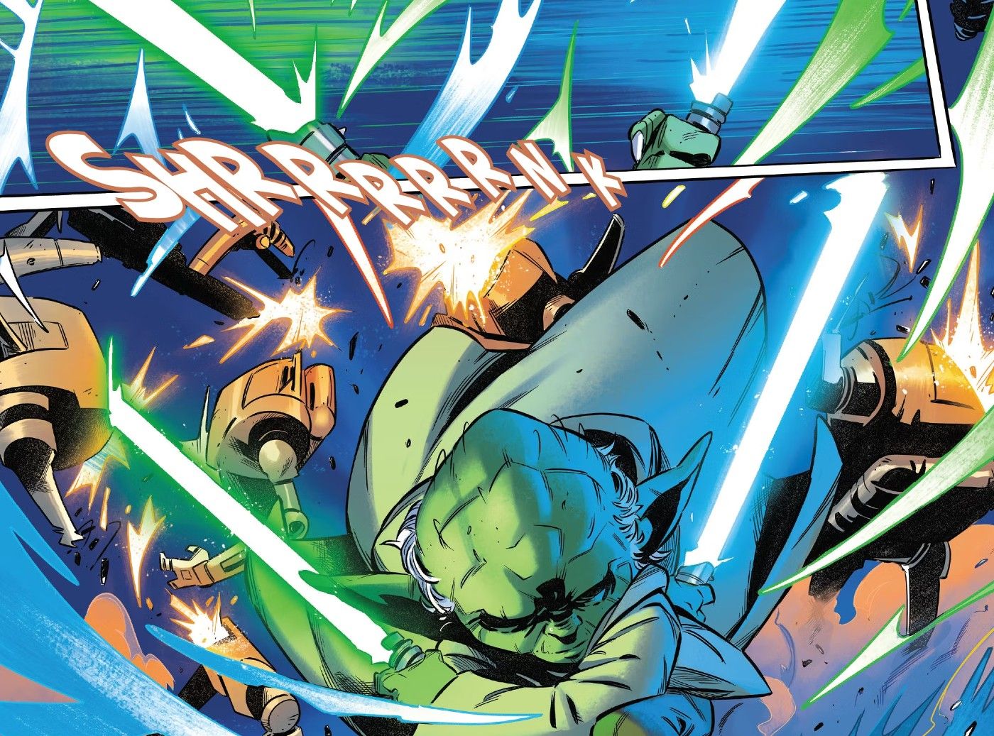 Yoda Dual-Wielding Lightsabers Proves He Should Always Have Used Two