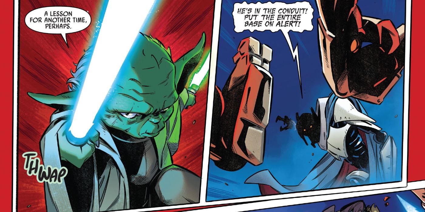 Yoda gets a second lightsaber in comics