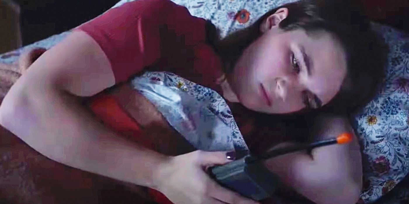 Missy in bed in the Young Sheldon season 6 finale