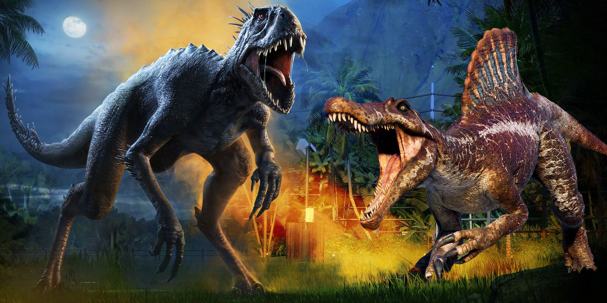 2 massive Dinosaurs from Jurassic World Evolution 2 