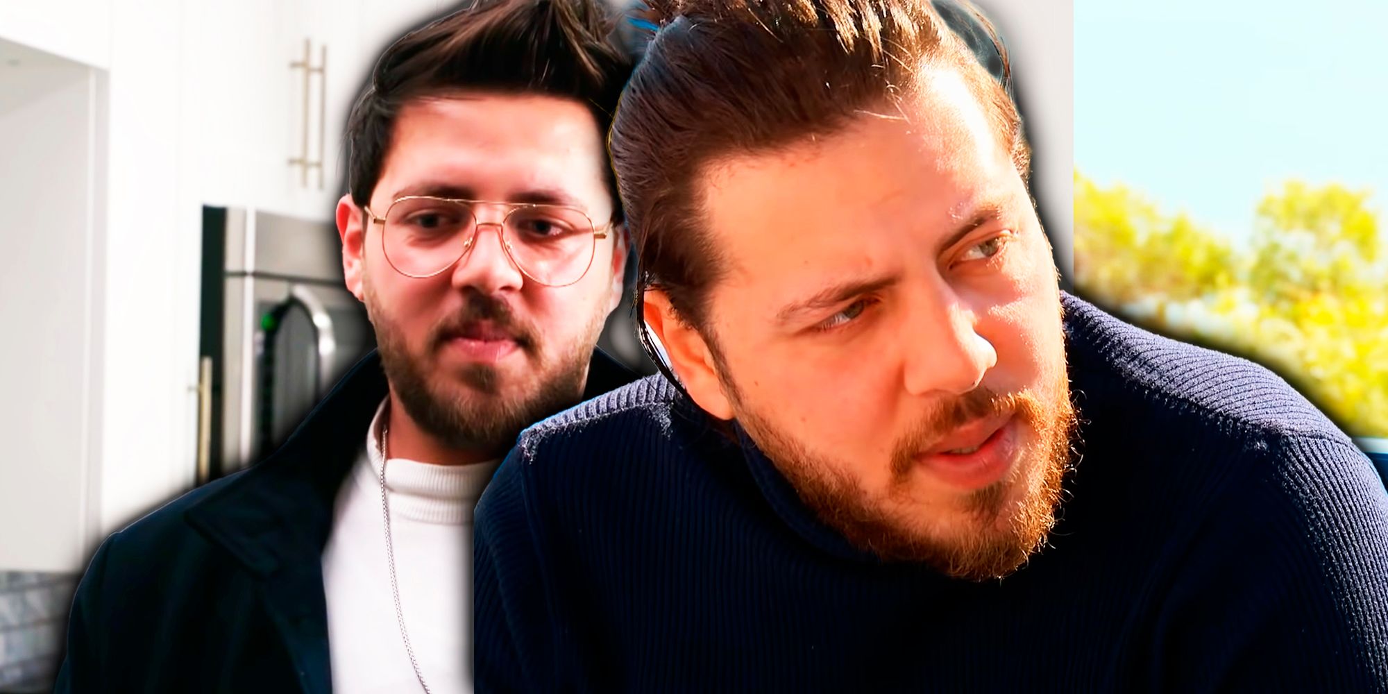 Side by side images of 90 Day Fiance&rsquo;s Zied Hakimi
