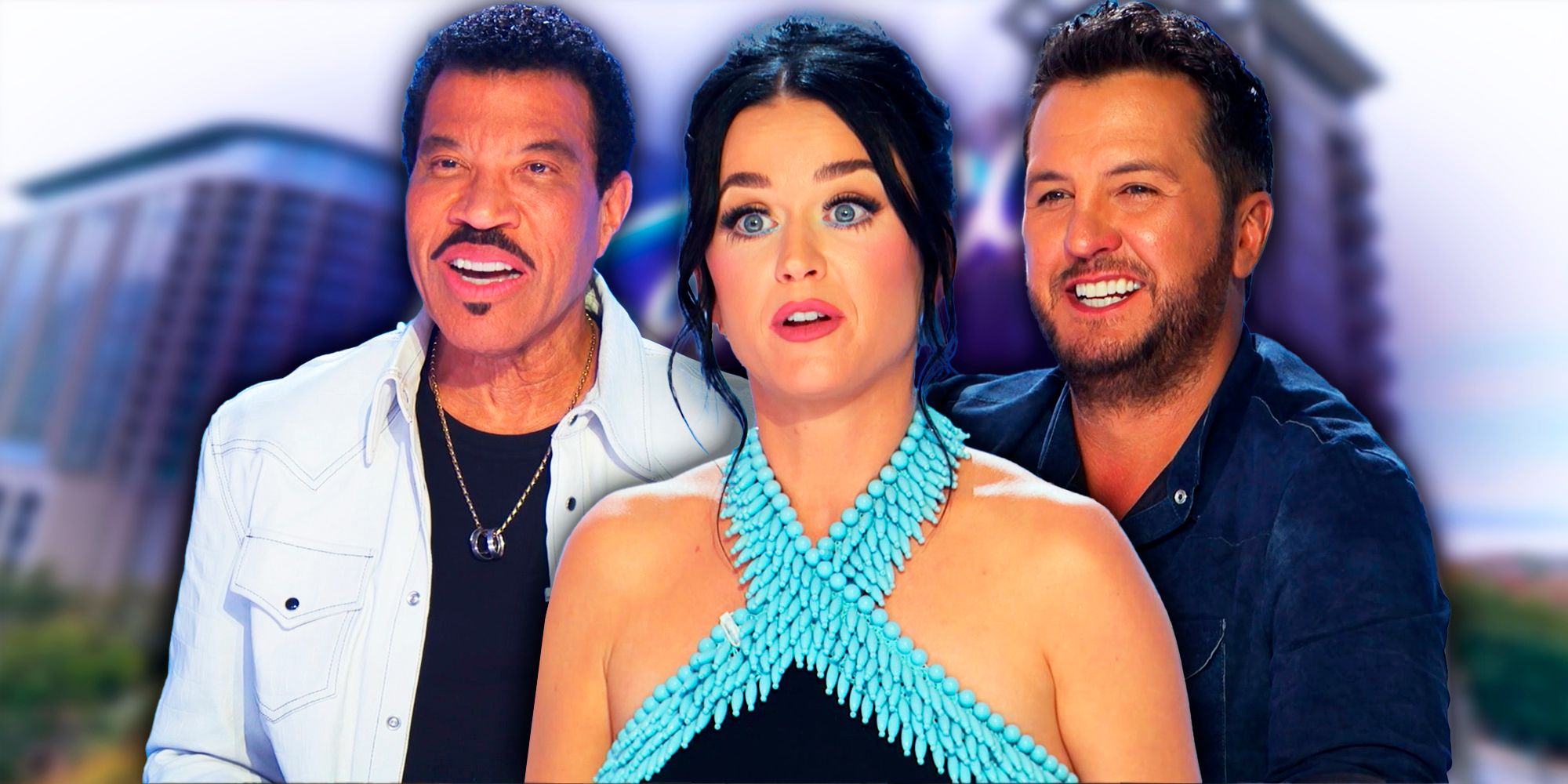 Lionel, Katy, and Luke from American Idol