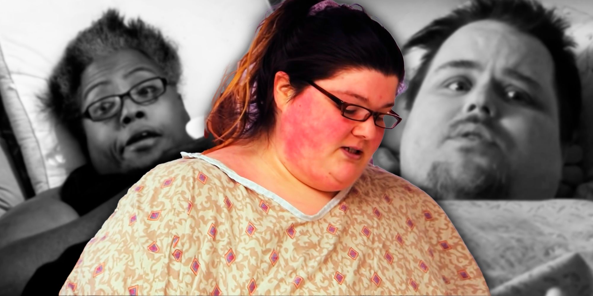 montage of Gina, Lisa and James from My 600-lb Life