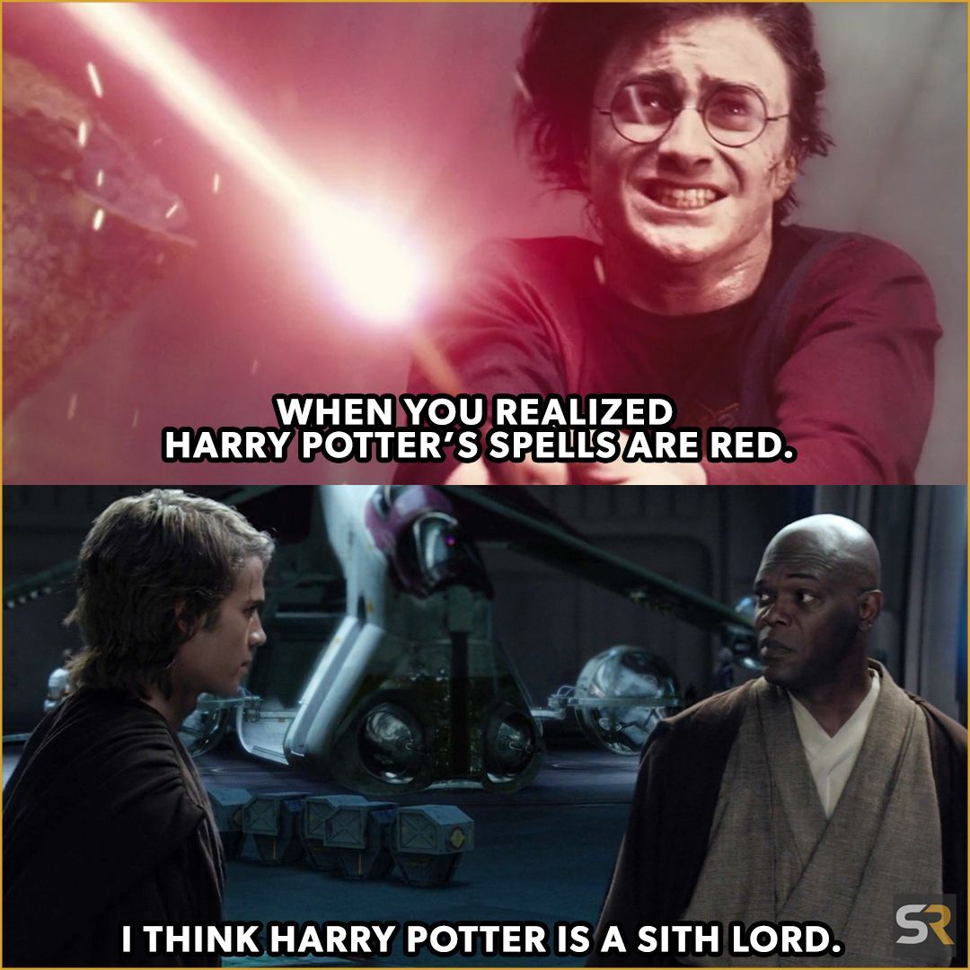 Best Harry Potter Star Wars memes