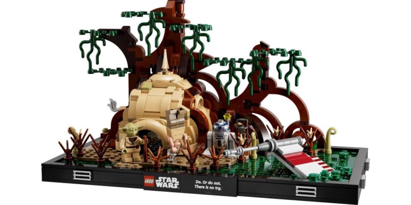 75330 Diorama de entrenamiento Jedi de Dagobah LEGO Star Wars
