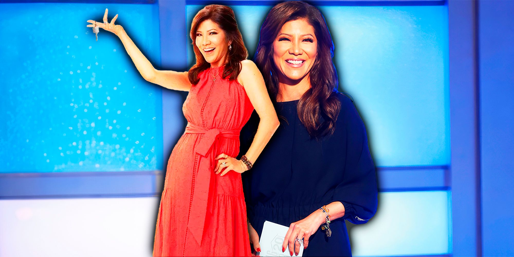 Montage of Julie Chen from Big Brother