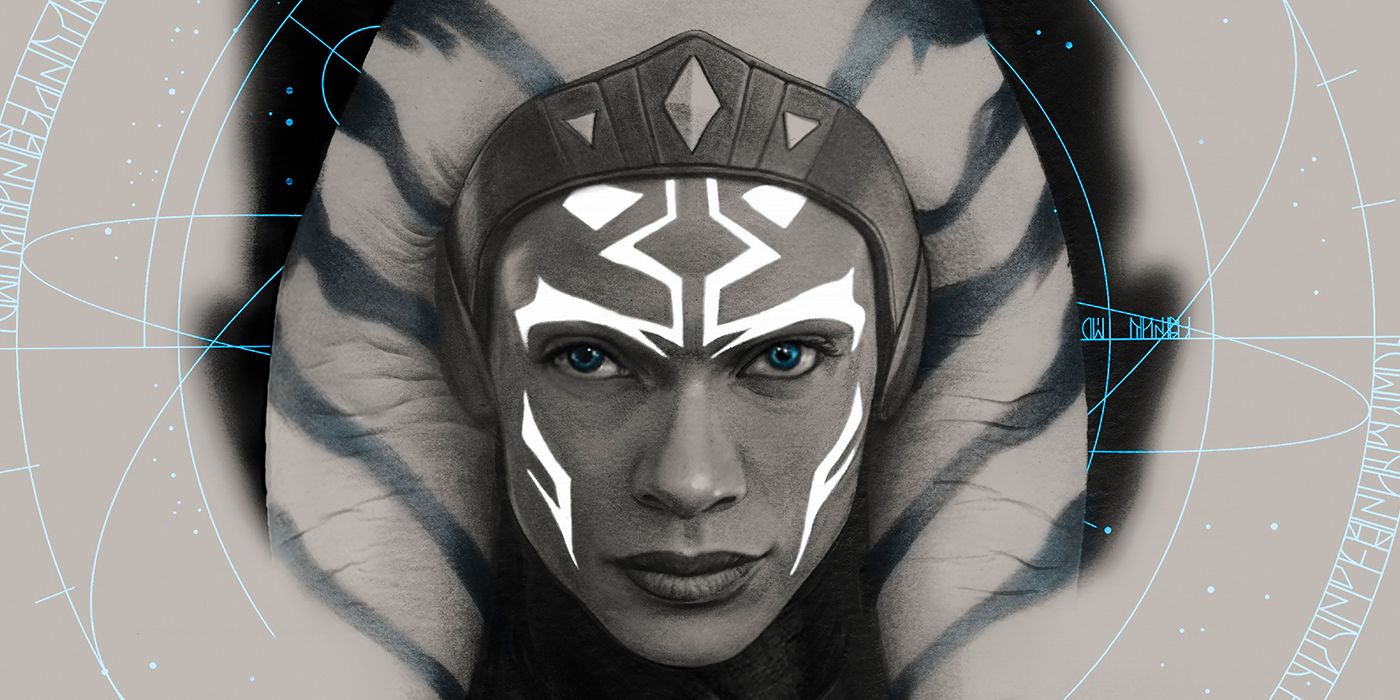 Ahsoka Image With World Between Worlds Effect