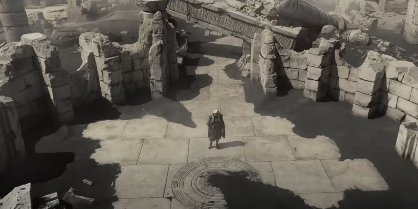 Ahsoka Trailer Temple With World Between Worlds Logo