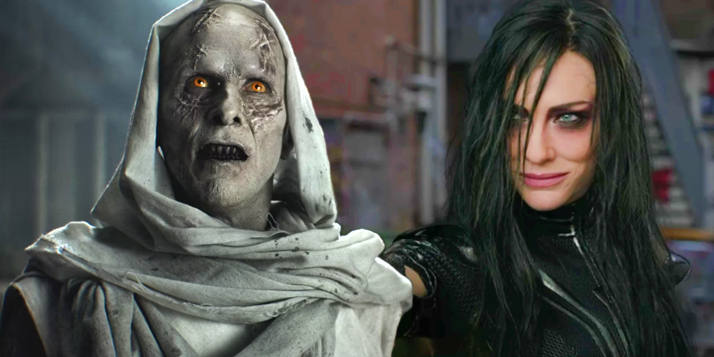 MCU all Thor villains Gorr and Hela
