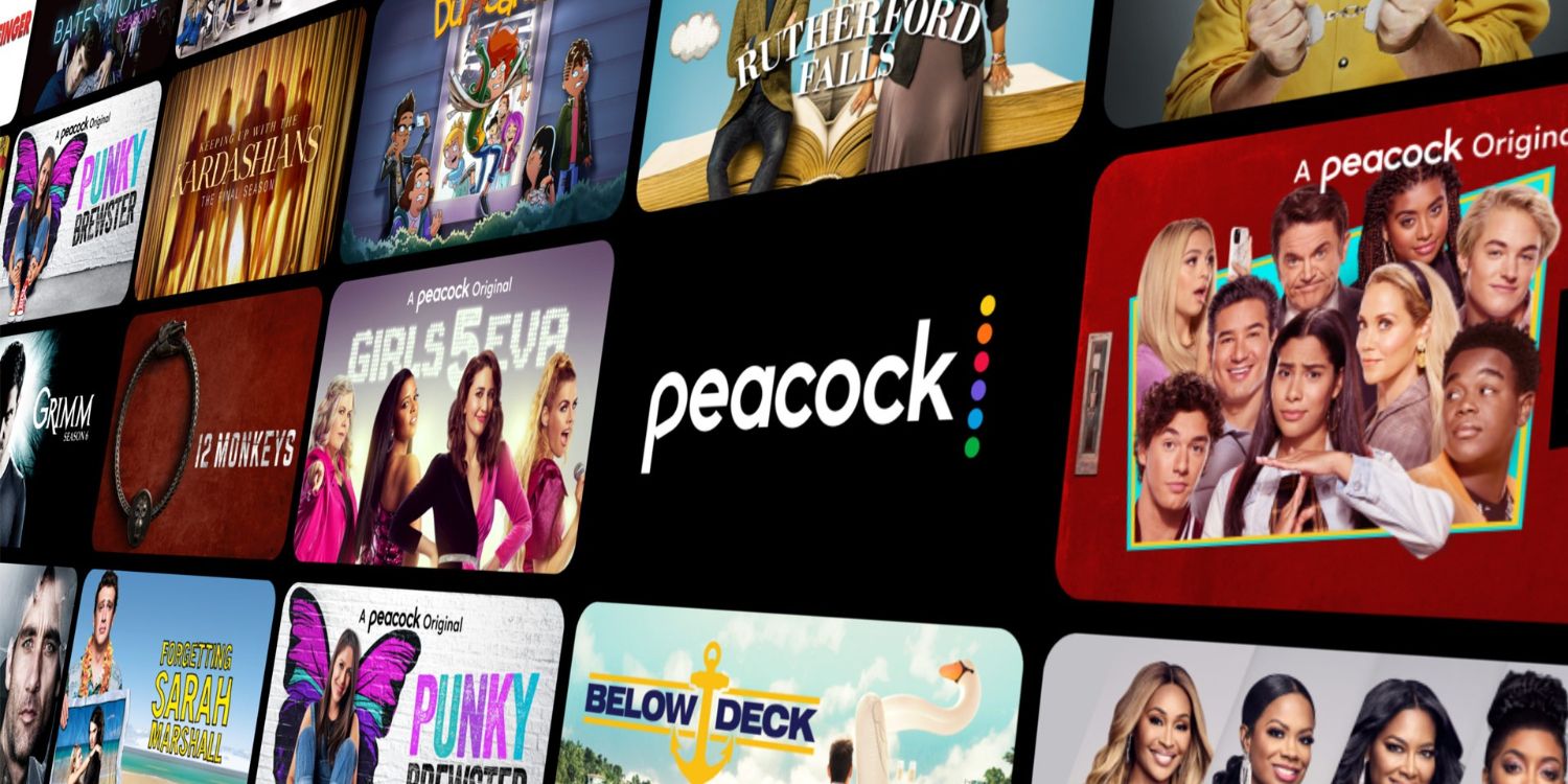 An image of all the TV shows on Peacock