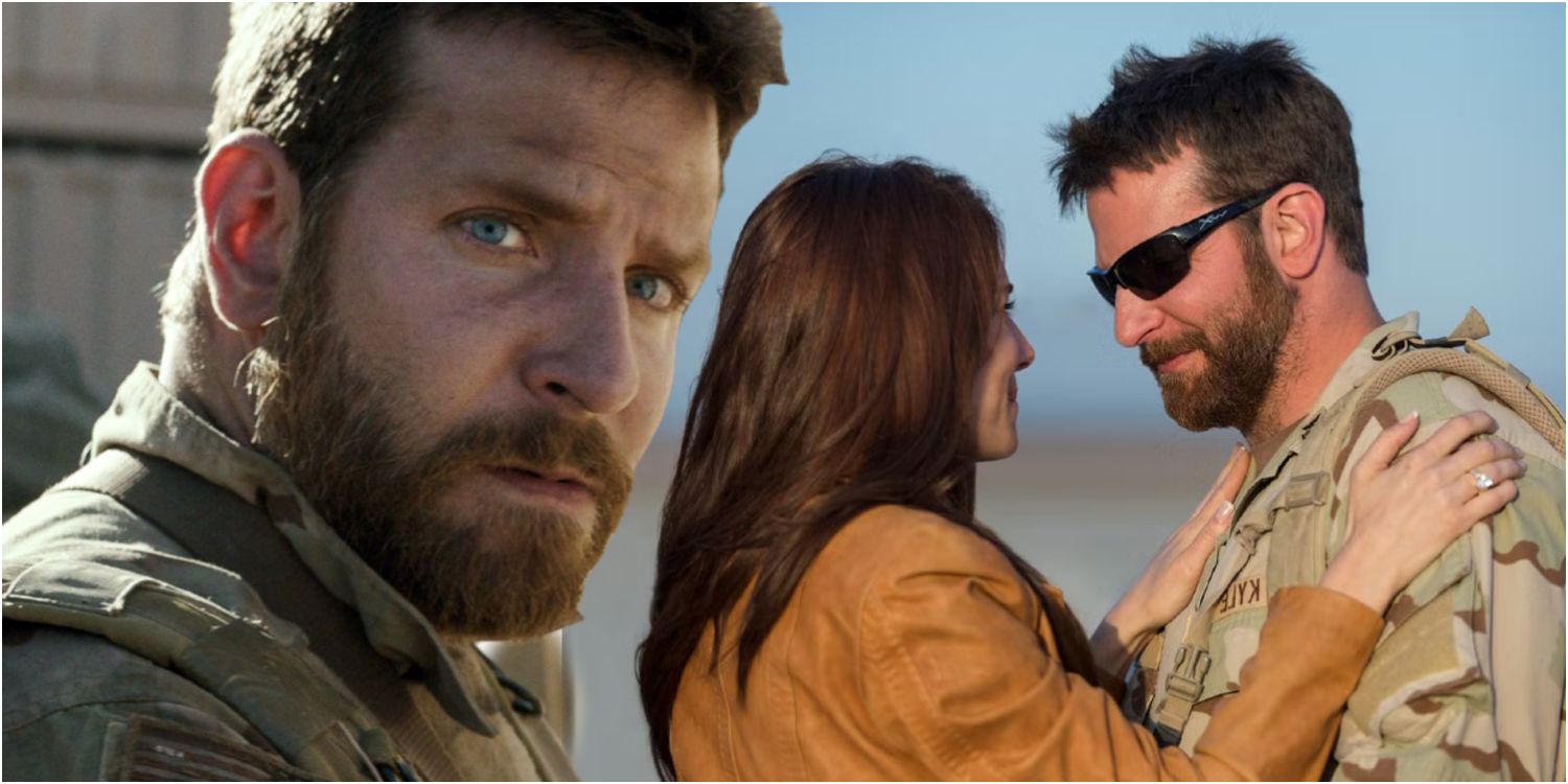 An image of Chris Kyle and Taya in American Sniper