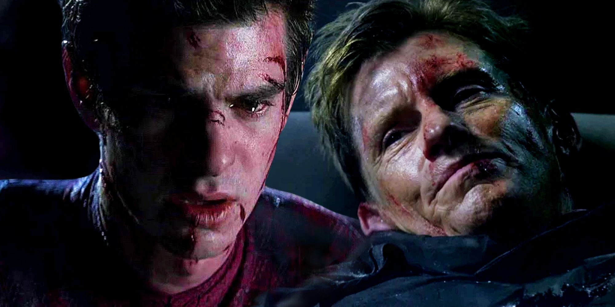 Andrew Garfield's Peter Parker and Captain Stacy's Death in The Amazing Spider-Man