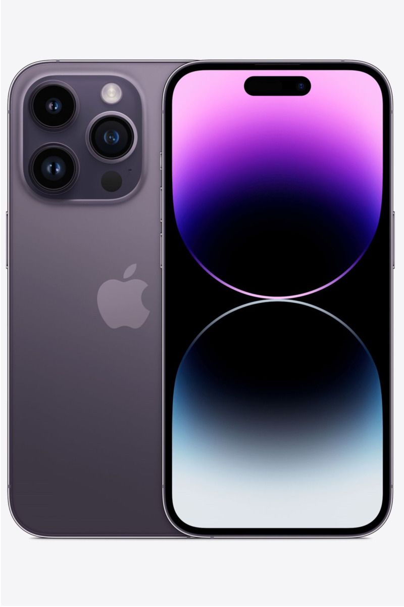 Image of the iPhone 14 Pro Max showing the front and back