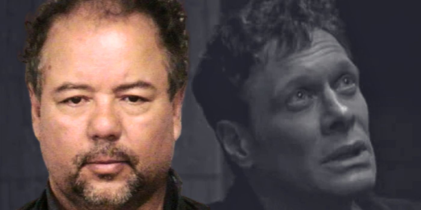 Ariel Castro&rsquo;s mugshot and Marcus Young looking sideways in Criminal Minds