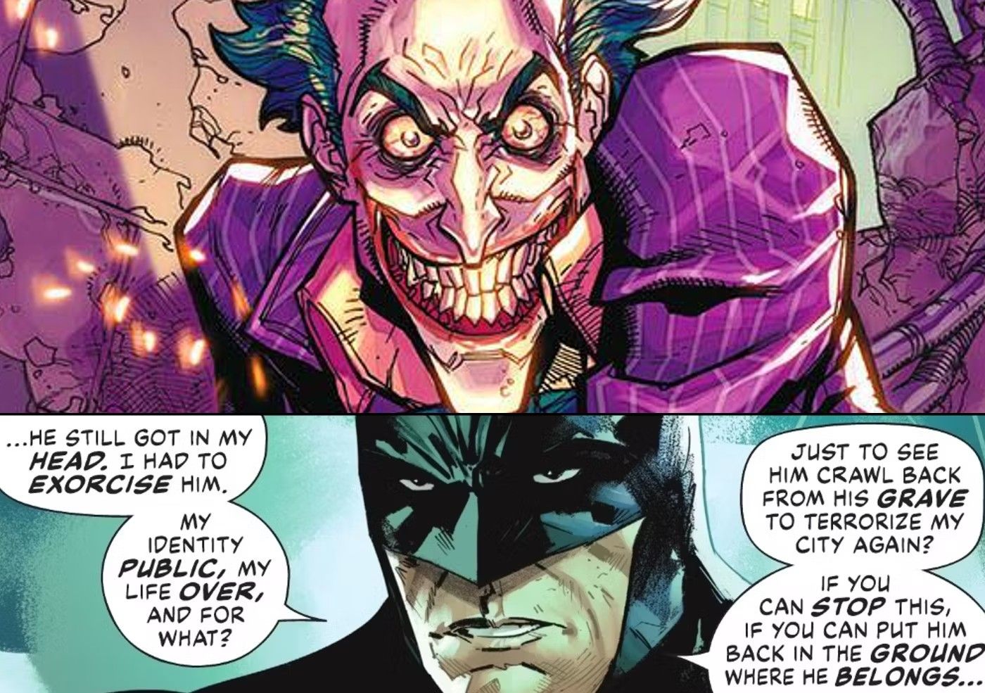 arkhamverse joker returns batman