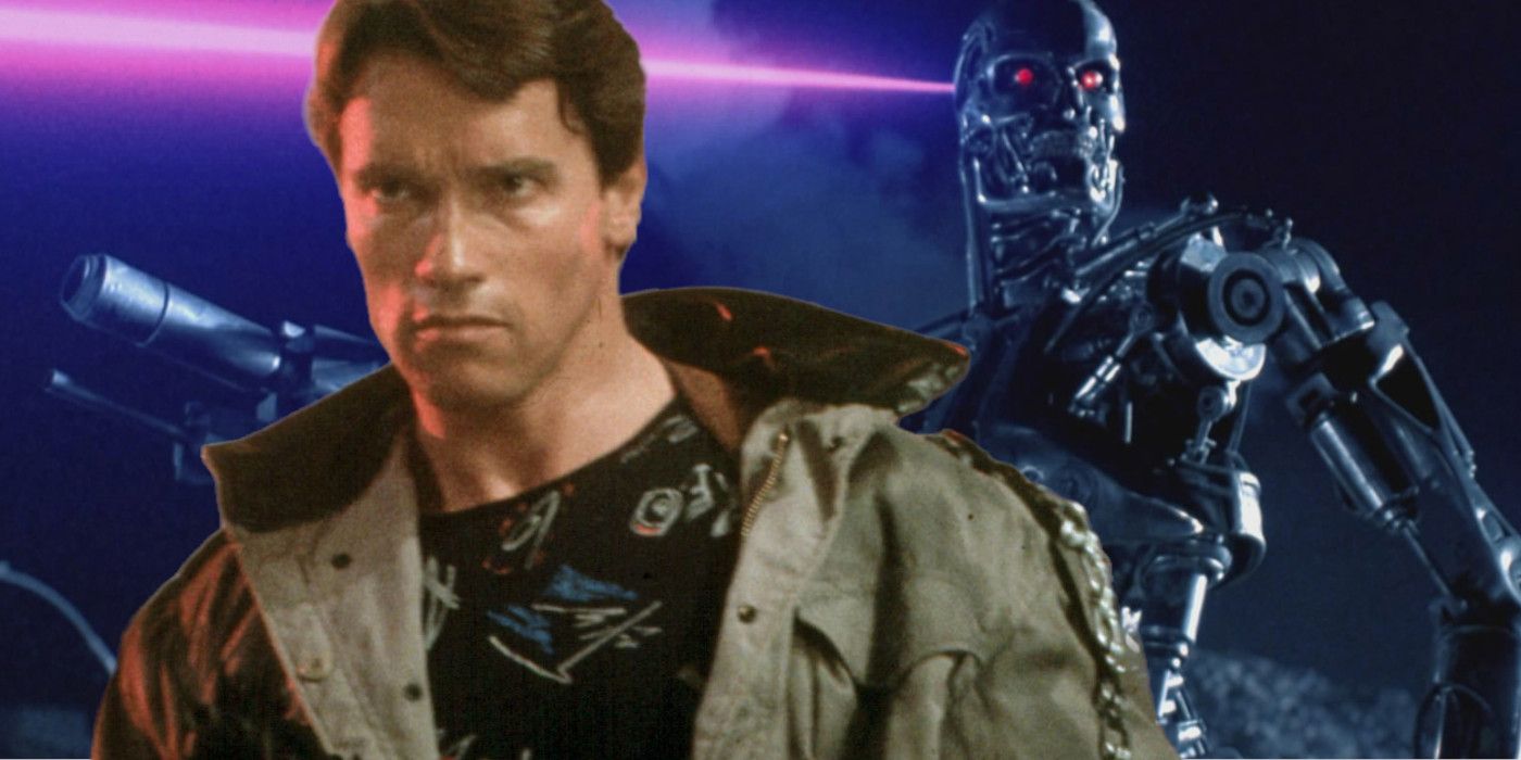 Arnold Schwarzenegger em O Exterminador do Futuro 1984