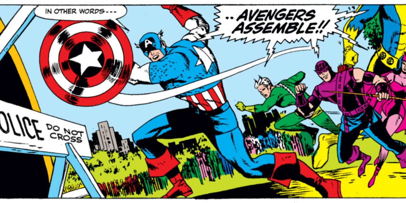 Os Vingadores Montam a Marvel
