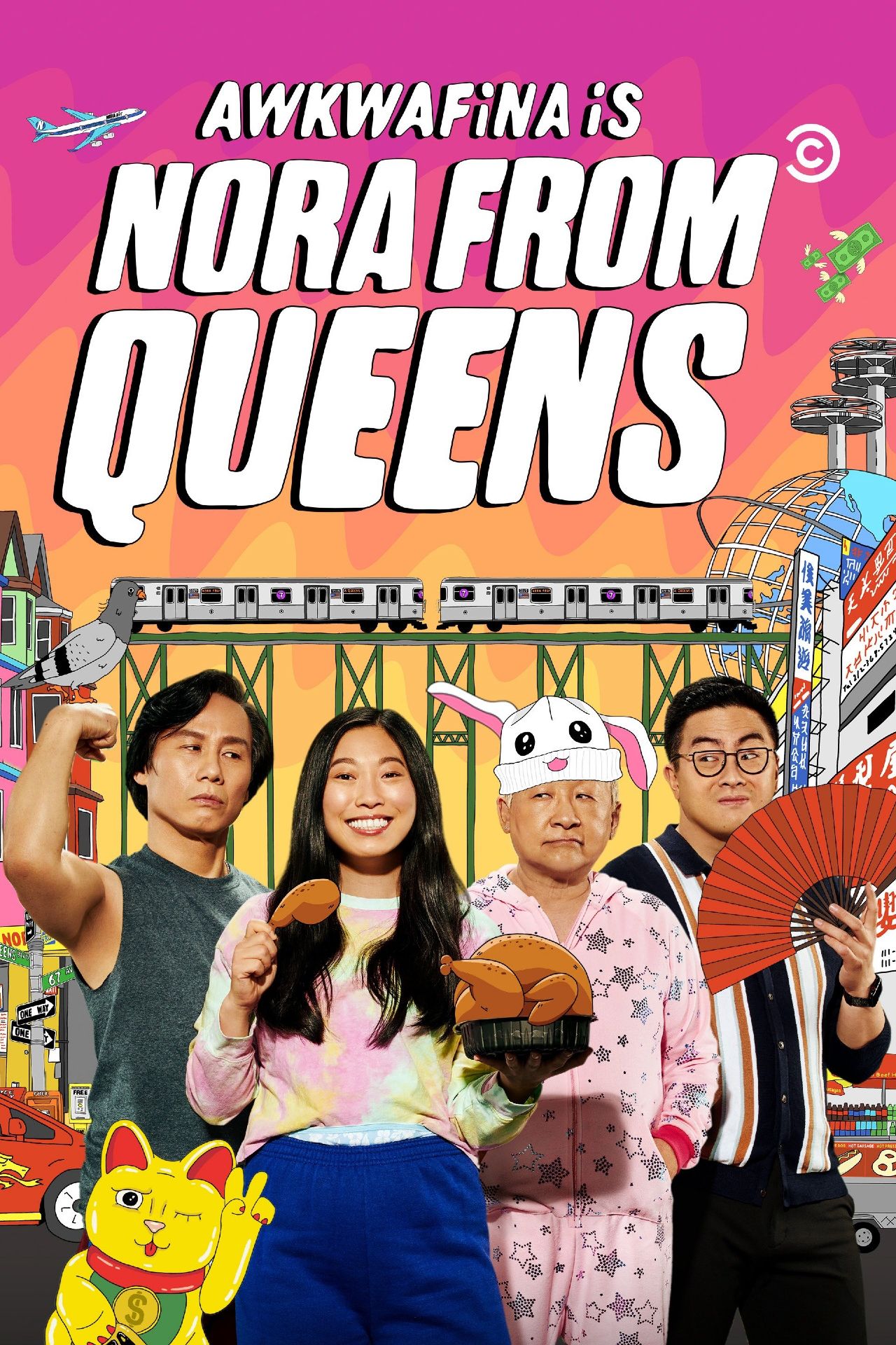 Awkwafina is Nora From Queens TV Poster