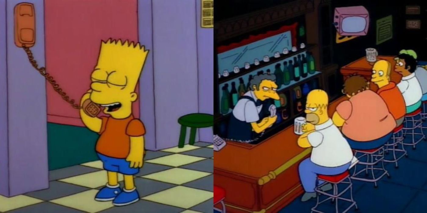 Bart prank calls Moe's Bea O'Problem