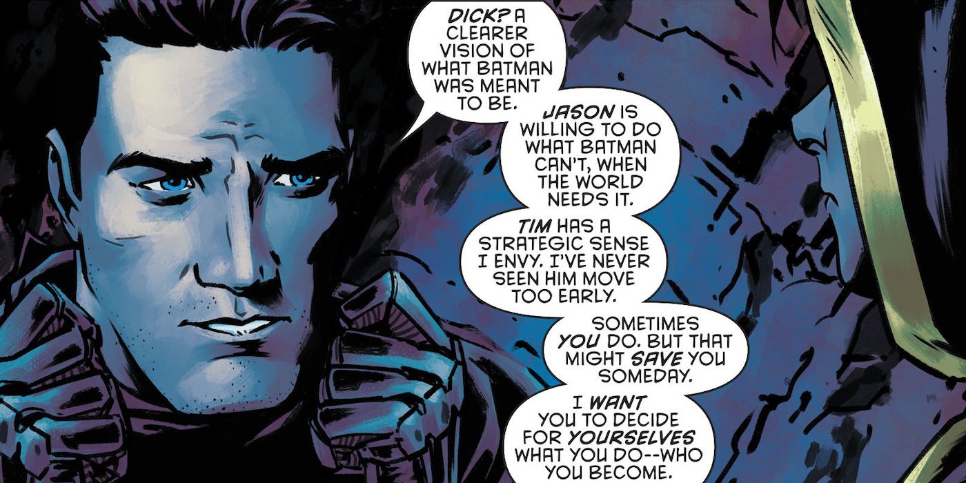 Batman Envies Tim Drake