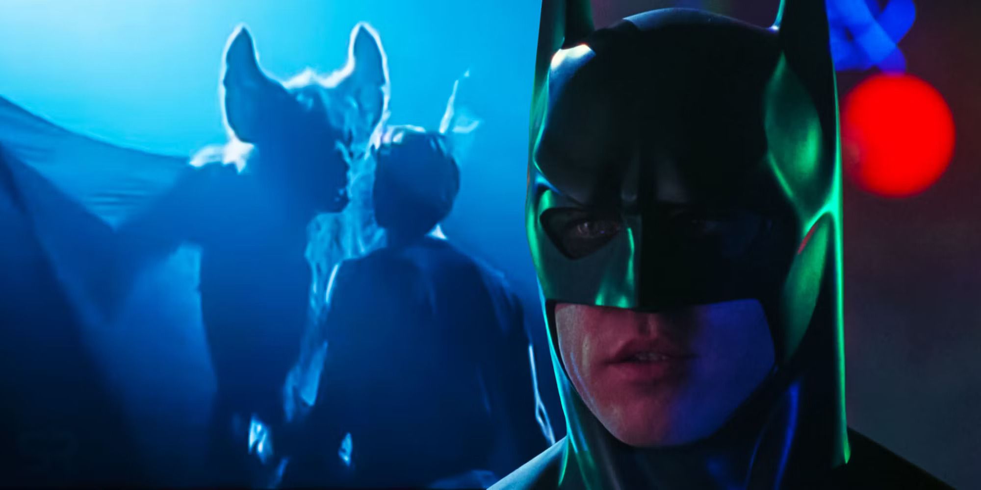 Batman Forever giant bat deleted scene